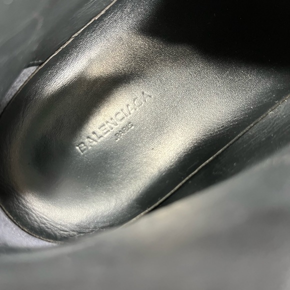 Balenciaga Men’s Arena High Size 41 EU / 8 US Black Trainer Shoes - Picture 11 of 14